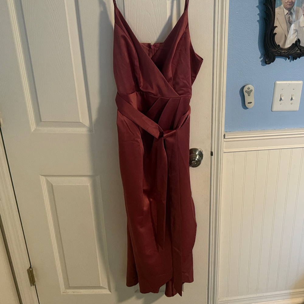 Lulu's purple Midi Dress